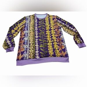Soul Valid Hawai’i Purple Lei Sweater